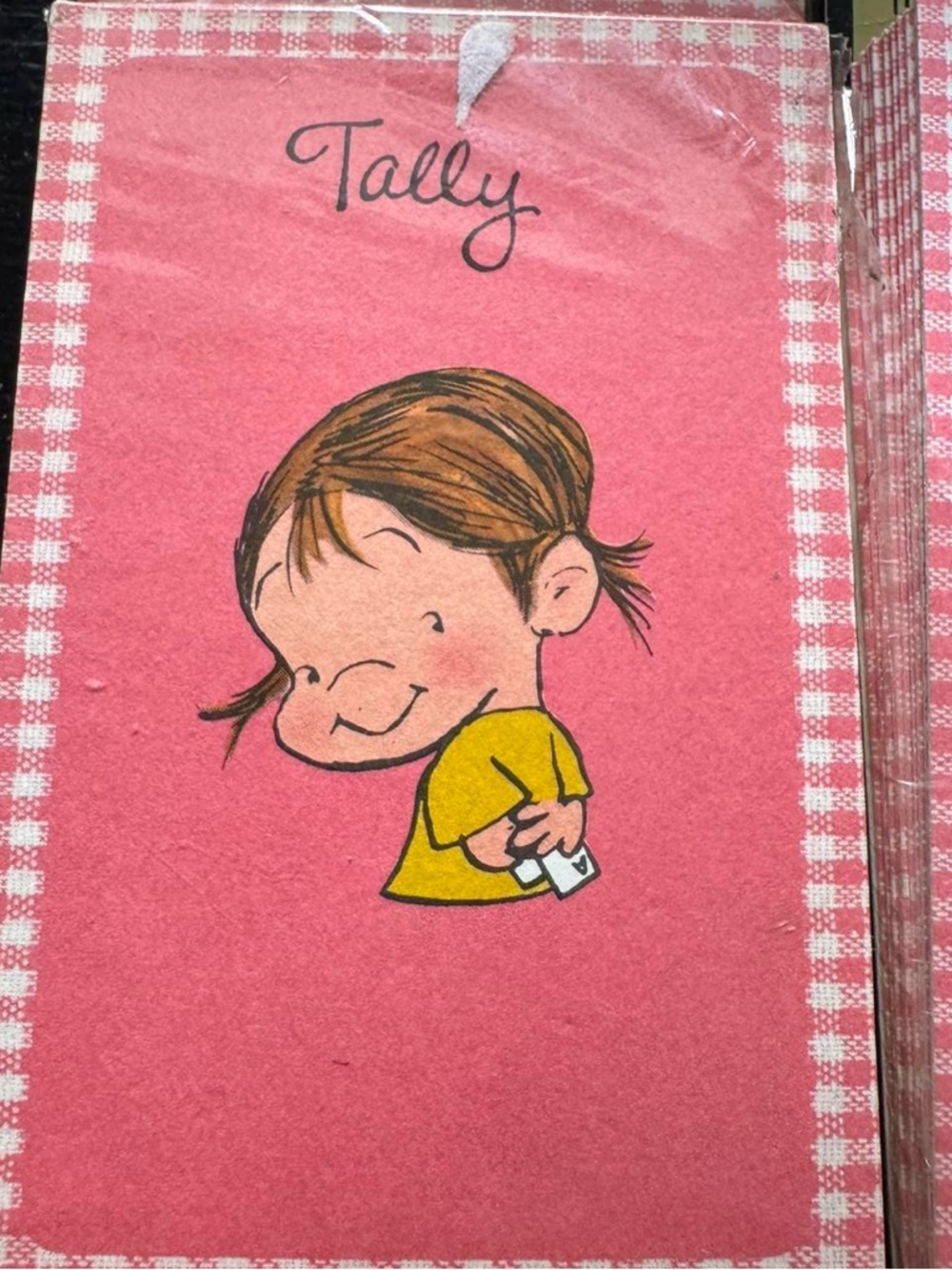 vintage tally cards - Picture 4 of 5